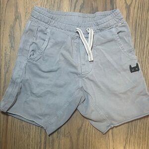 Munster Light Gray Kids Shorts